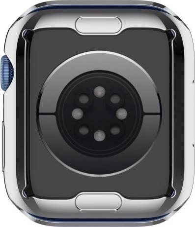 Produktbild Cover-Discount Apple Watch 45mm - Gummi Schutz Case silber