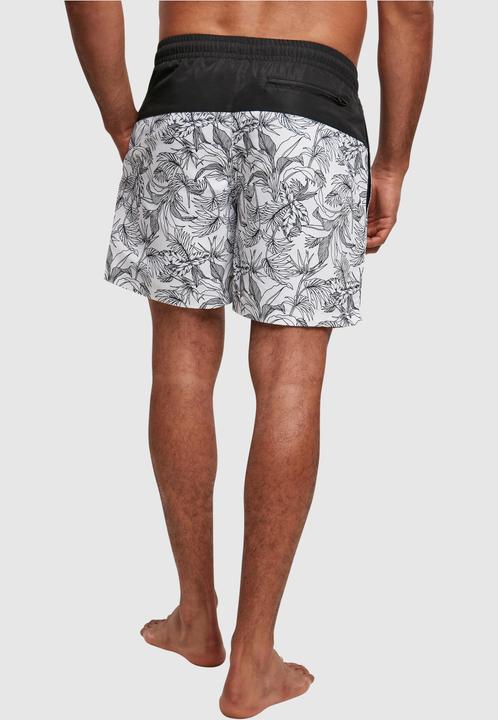 Produktbild Urban Classics Low Block Pattern Swim Shorts (S)