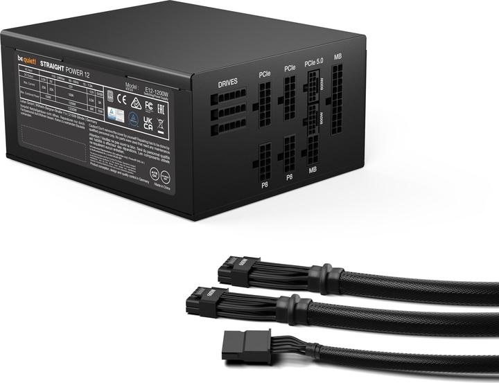Image du produit be quiet! Bloc d'alimentation Straight Power 12 1200W 80+ Platinum Mod. (1200 W)
