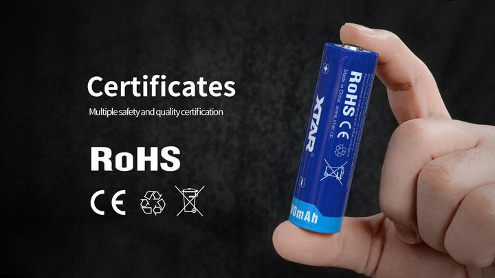 Immagine prodotto Xtar Batteria 5000mAh 3.6V 21700 con PCB (1 pz., Specifico del dispositivo, 5000 mAh)