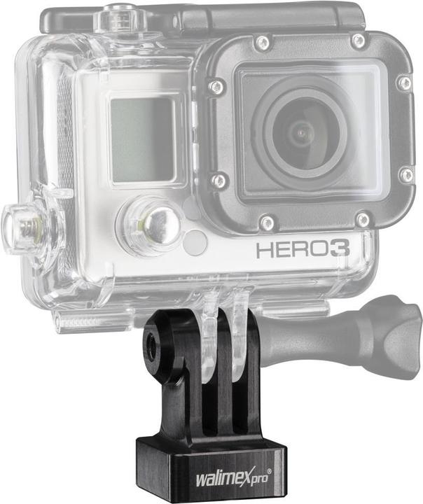 Produktbild Walimex GoPro Adapter (Hero 6, Hero 8, Hero 7, hero 5, Hero 4, Hero 3)