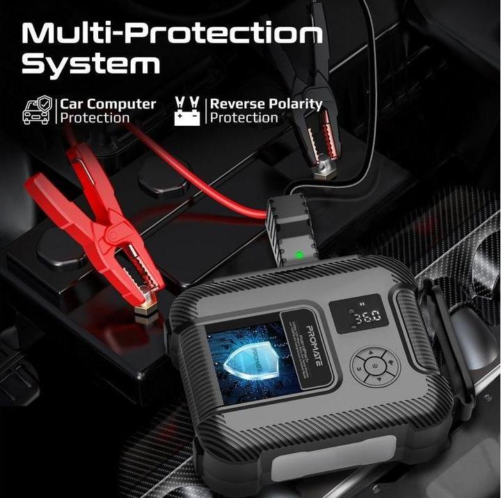 Produktbild ProMate PatrolPack Hochleistungs-Auto-Starthilfe (1200 A, 16000 mAh)