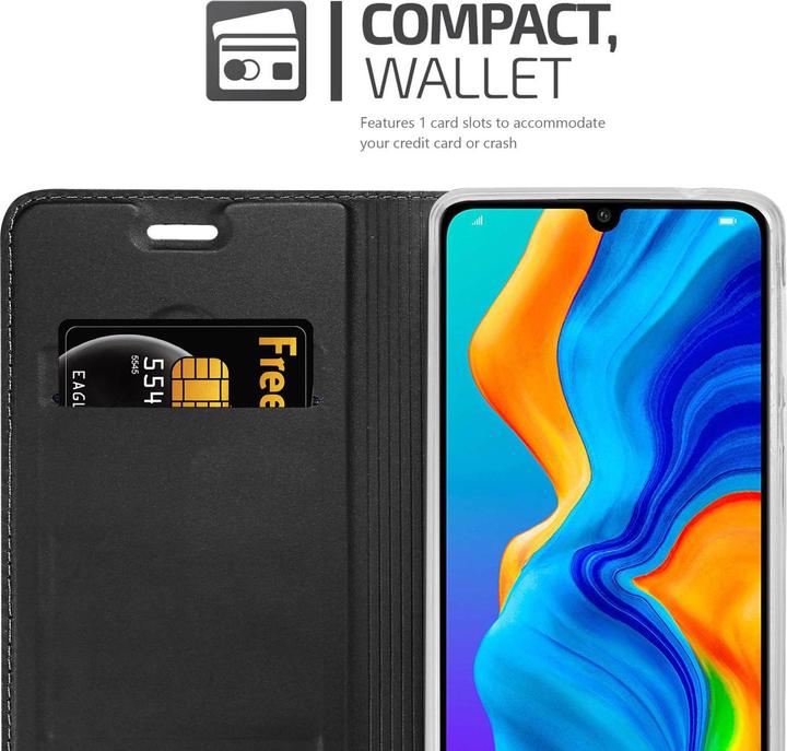 Actual product image Cadorabo Book Classy Style Cover (Huawei P30 Lite)
