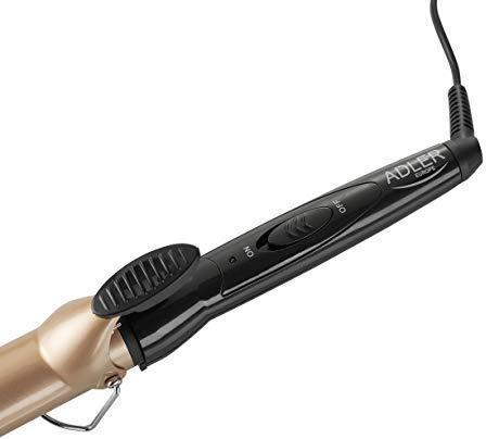 Actual product image Adler Hair Curler AD 2112 Ceramic heating system, 55 W, Black (32 mm)