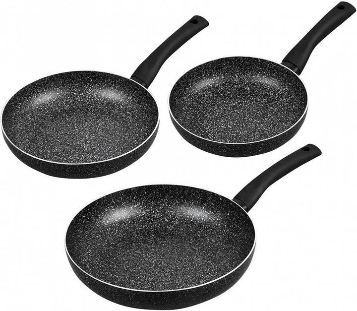 King KINGHOFF marble pan set (Pfannenset + Topfset)