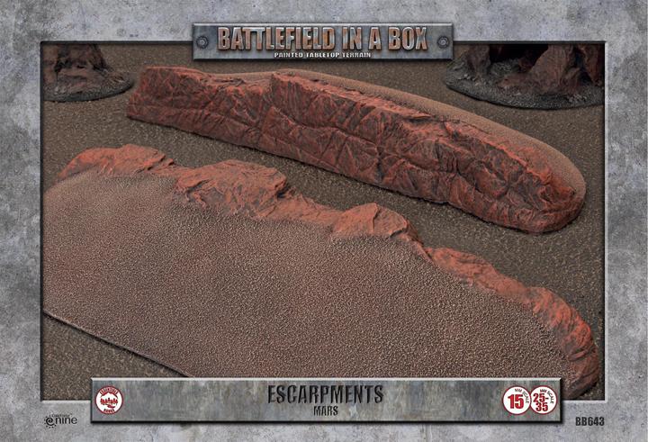 Produktbild Gelände Battlefield in a Box: Escarpments – Mars