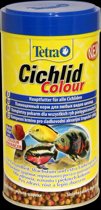 Image du produit Tetramin Cichild Color 500ml nourriture pour poissons cycliques colorés (500 ml)