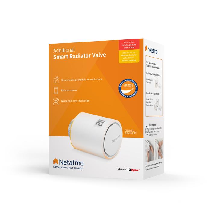Produktbild Netatmo Funk-Heizkörperthermostat