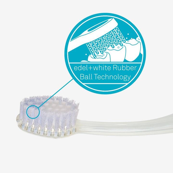 Actual product image Edel + White Whitening brosse à dents (Medium, 1 x)
