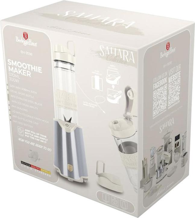 Image du produit BerlingerHaus Haus Smoothie Maker matt cream Sahara Collection (300 W)