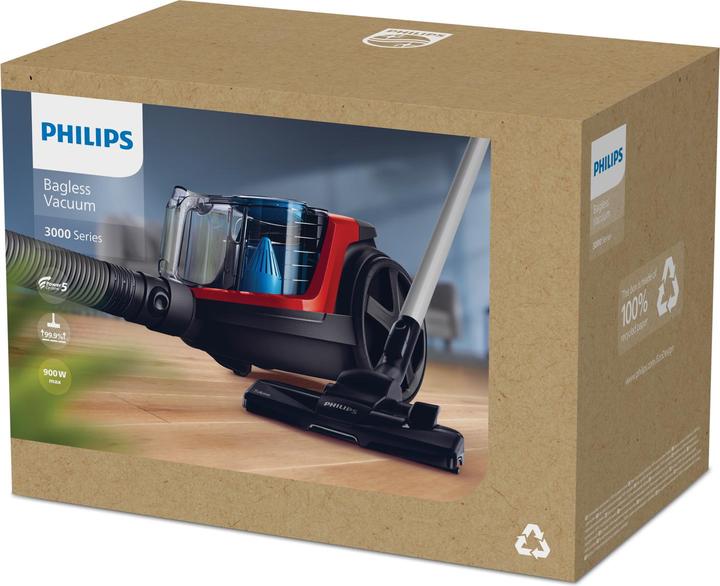 Actual product image Philips 3000 series PowerPro Compact FC9330/09 Bagless hoover