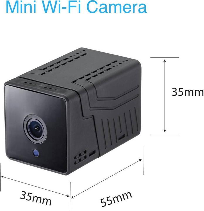 Actual product image Sygonix WLAN IP compact camera 2560 x 1440 pixel indoor (2560 x 1440 Pixels)
