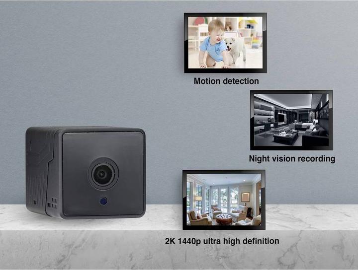 Actual product image Sygonix WLAN IP compact camera 2560 x 1440 pixel indoor (2560 x 1440 Pixels)