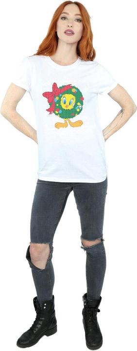 Produktbild Looney Tunes Tweety Pie Christmas Fair Isle TShirt (3XL)