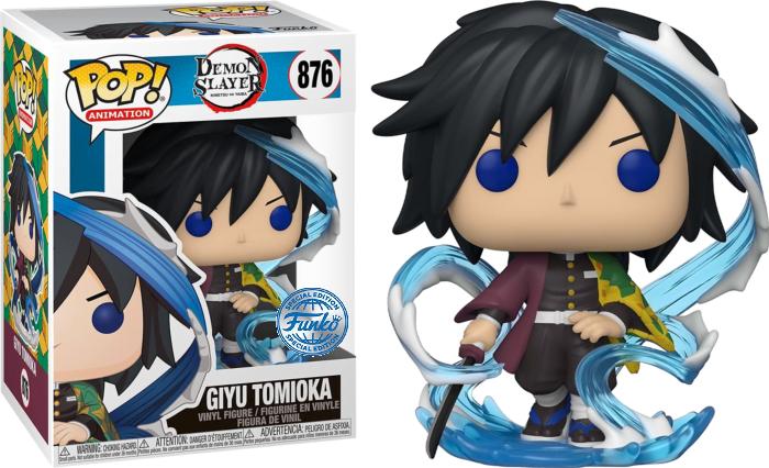 Image du produit Funko POP! Demon Slayer Giyu Tomioka (Water Breathing) Exclusive