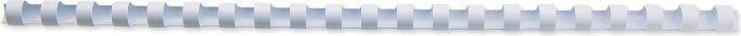 Immagine prodotto GBC Spirale per rilegatura in plastica 16 mm, bianca (100 pz.)