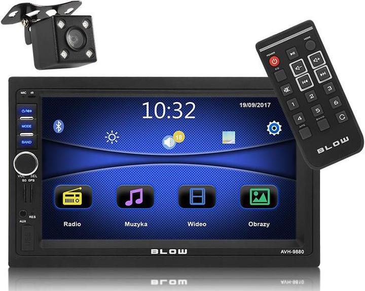 Actual product image Blow 78-316 # radio avh-9880 2din 7 "gps + bvs544