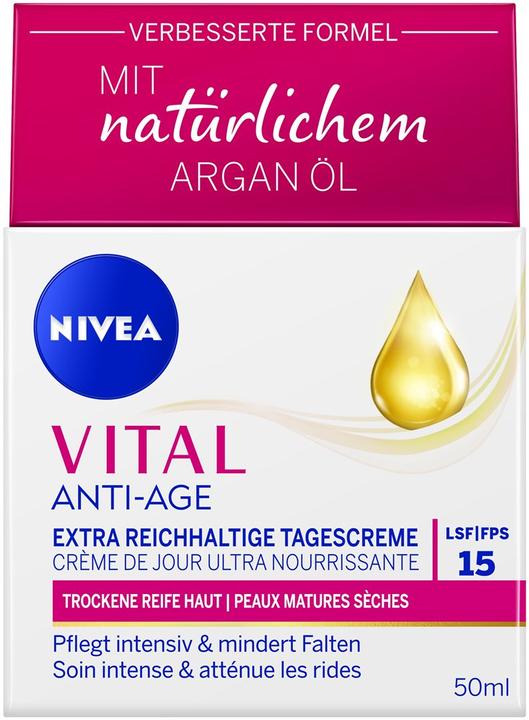 Produktbild NIVEA Vital (50 ml, Tagescreme, SPF 15)
