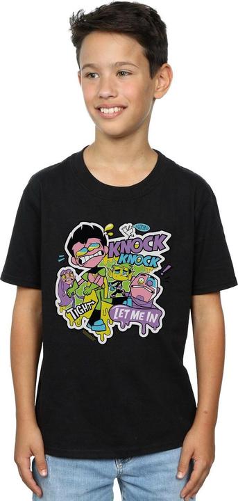 Immagine prodotto Teen Titans Go Knock Knock Maglietta Ragazzi (152, 158)