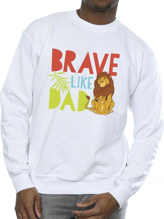 Immagine prodotto Disney The Lion King Brave Like Dad Felpa Uomo (L)