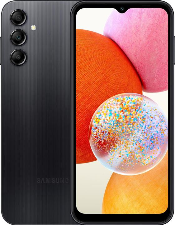 Samsung Galaxy A14 LTE (128 GB, Nero, 6.60", Doppia SIM Ibrida, 50 Mpx, 4G)