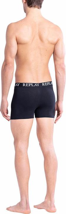 Produktbild Replay Trunk BOXER Style 01/C Basic Cuff Logo im 2er Pack (L, 2er Pack)