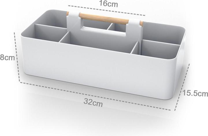 Immagine prodotto Intirilife Organizzatore per il trucco in grigio