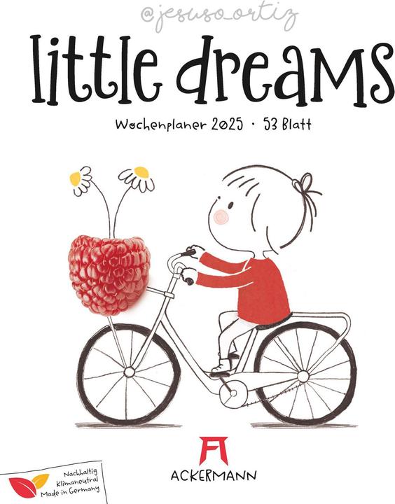 Produktbild Little Dreams - Wochenplaner Kalender 2025 (Deutsch)