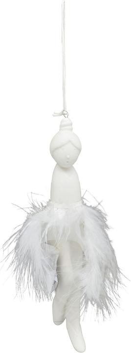 Produktbild Exner Garten und Wohnaccessoires Engel Lilian - weiss - Polyresin,4,5x4x20 cm