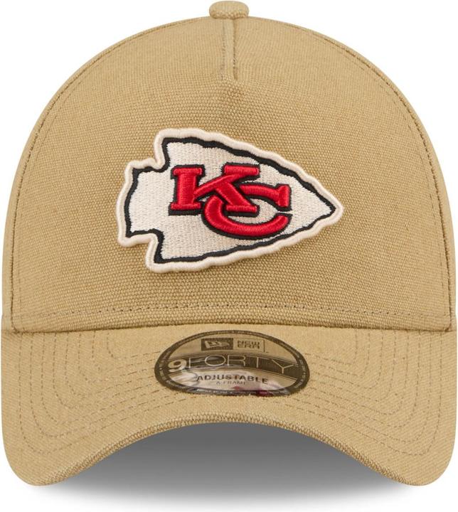 Image du produit New Era A-Frame Trucker Lin Cap - Kansas City Chiefs beige (Taille unique)