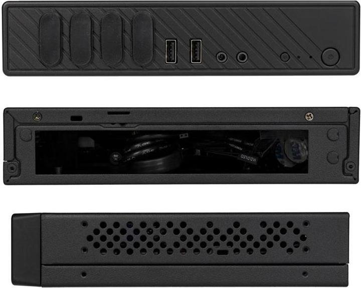 Produktbild Akasa Cypher SPX Thin Mini-ITX case, OEM - black (Thin Mini ITX)
