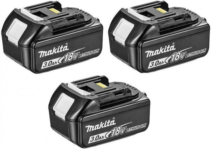 Actual product image Makita Screwdriver-drill DDF485RF3J 18V 50Nm 3x3,0Ah MAKPAC (Rechargeable battery operated)