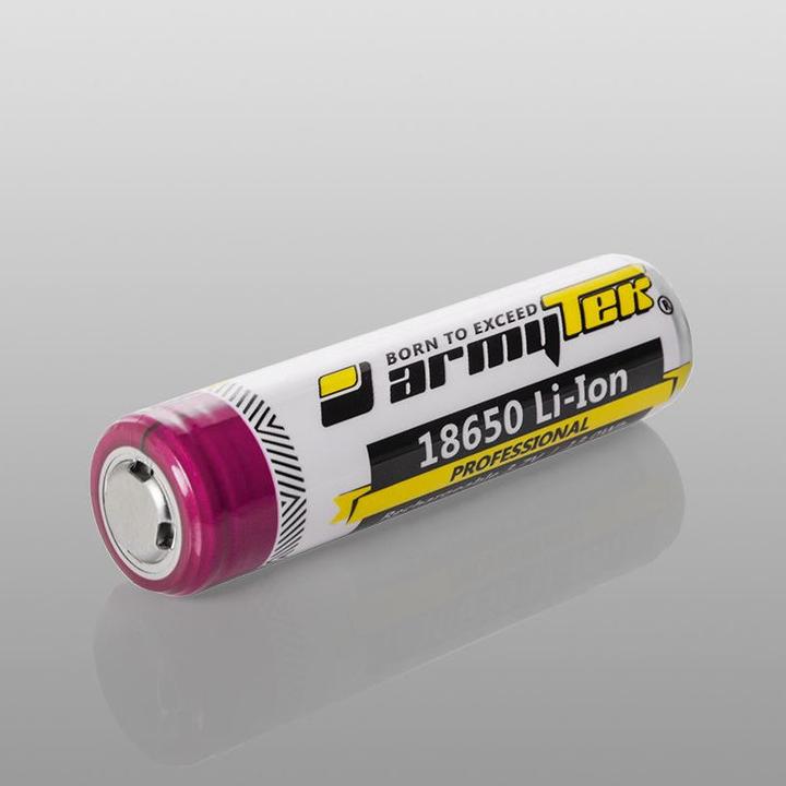 Immagine prodotto ArmyTek Batteria 18650 Li-Ion 3500mAh. Protetta (18650, 3500 mAh)