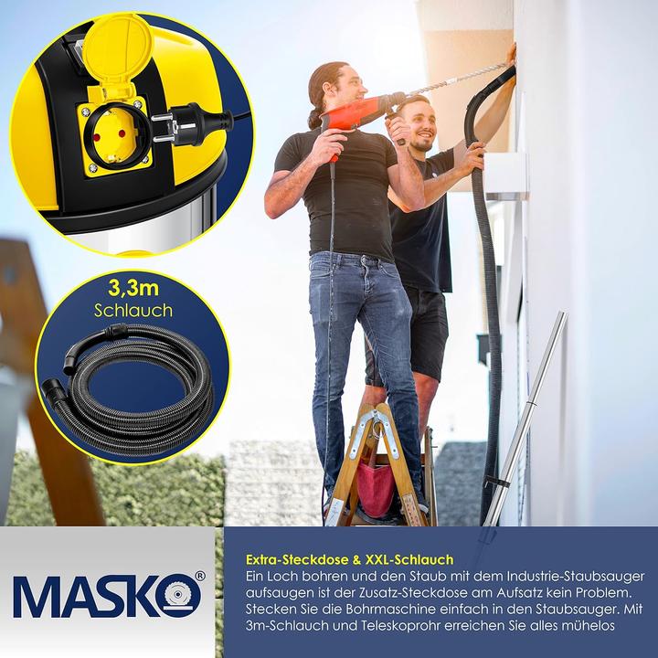 Produktbild Masko K-606S (Nass-Trockensauger)