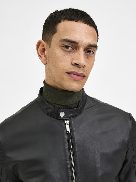 Immagine prodotto Selected Homme Giacca di pelle classica (L)