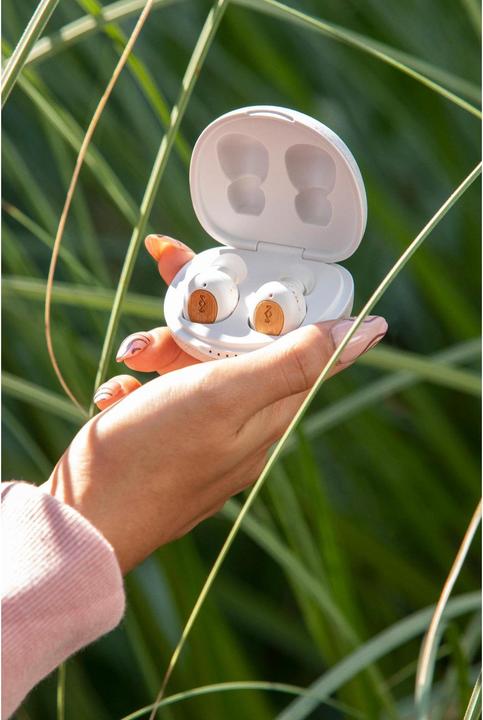 Actual product image House of Marley Bluetooth Headphones Champion Ear Buds Cream (8 h, Wireless)