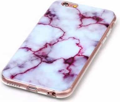 Produktbild Ueli Express iPhone 6s / 6 Gummi Hülle TPU Marmor Optik Rose (Apple iPhone 6s, Apple iPhone 6)