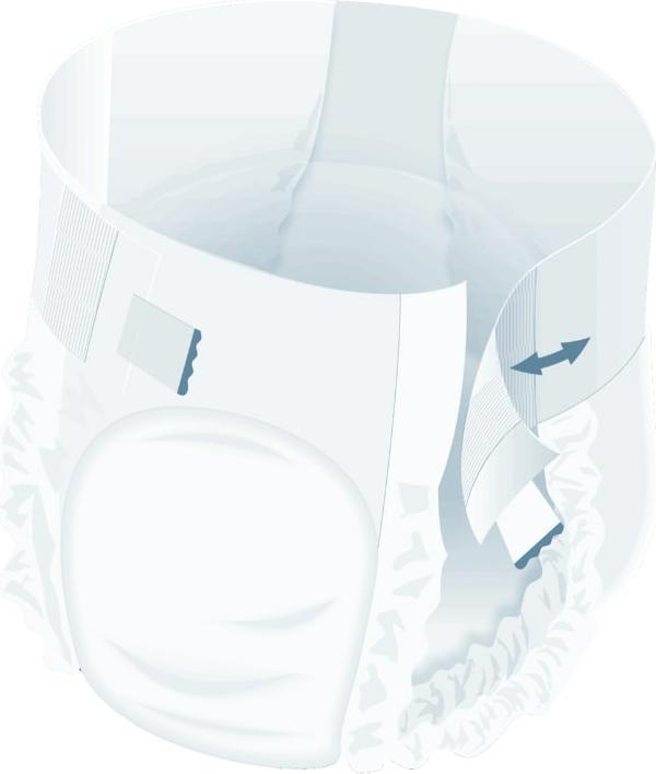 Actual product image Attends Adjustable 10 (21 x, Large)