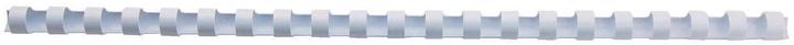 Image du produit GBC Dos du cartable 8mm, 21 anneaux, blanc, 100 pcs.
