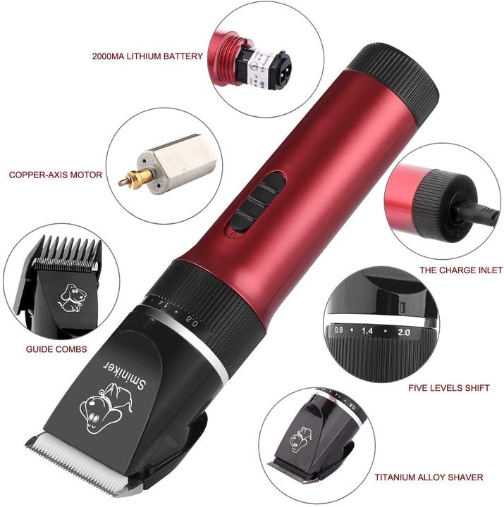 Actual product image Sminiker Pet hair clipper cordless (Dog)