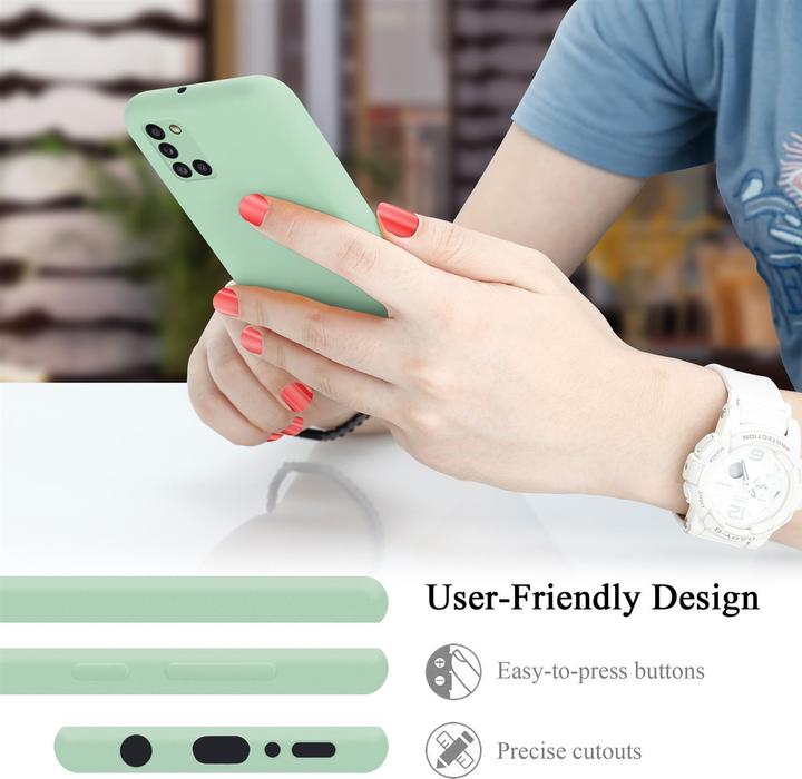 Immagine prodotto Cadorabo Copertura della cassa del silicone liquido TPU (Samsung Galaxy A31)