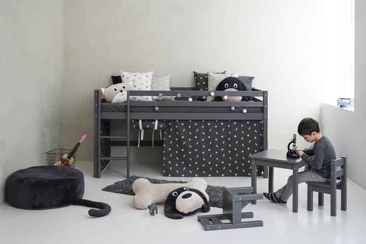 Immagine prodotto Hoppekids Tenda PETS in grigio granito per letto a soppalco 90x200cm