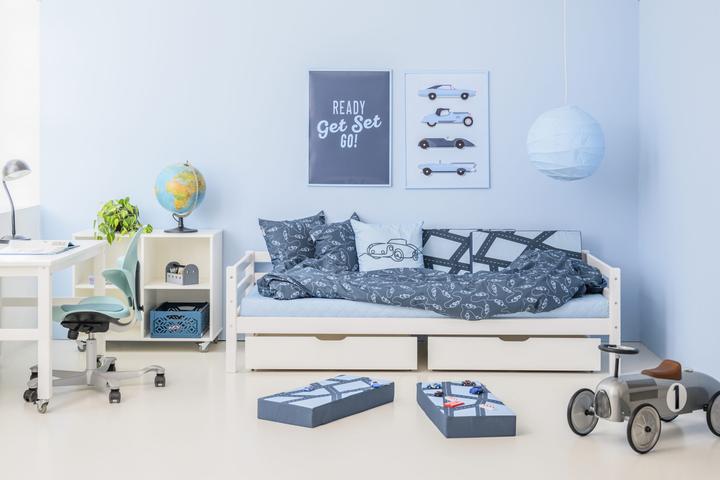 Produktbild Hoppekids CARS Kinderbettwäsche 140x200cm und 63x60cm, ORION BLUE