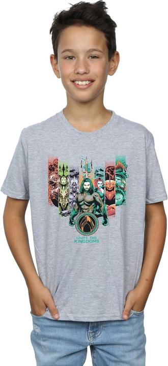 Immagine prodotto Aquaman Unite The Kingdoms Maglietta Ragazzi (128)