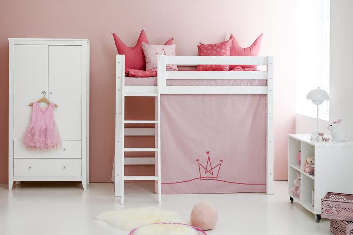 Image du produit Hoppekids PRINCESS Parure de lit enfant 100x140cm et 45x40cm, BAROQUE ROSE