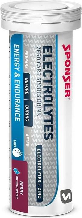 Image du produit Sponser Électrolytes (Baies, 1 pcs, 45 g)