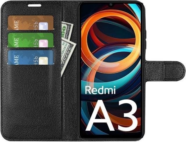 Immagine prodotto MU Classic Serie di copertine per libri in pelle Litchi (Xiaomi Redmi A3)