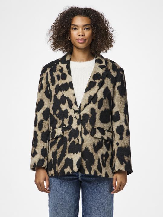Produktbild Pieces PCDEMI LEOPRINT Einreihiger Blazer (L)