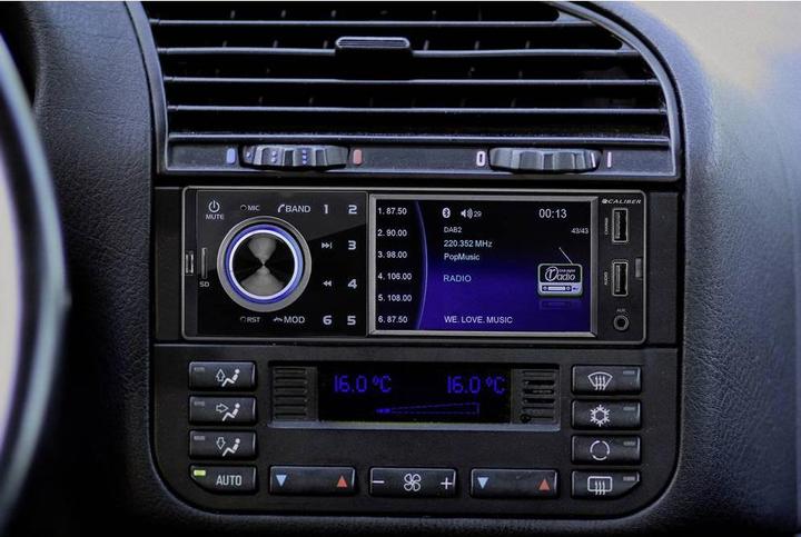 Actual product image Caliber RMD402DAB-BT (Android car)