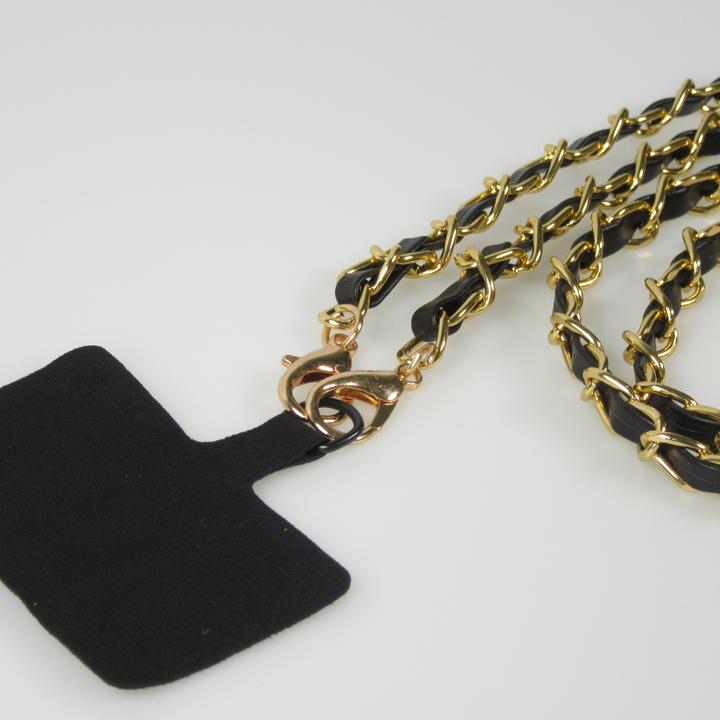 Image du produit PhoneLook Lanière/lacet élégante et sophistiquée universelle pour smartphone en similicuir et métal